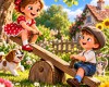 See Saw Margery Daw